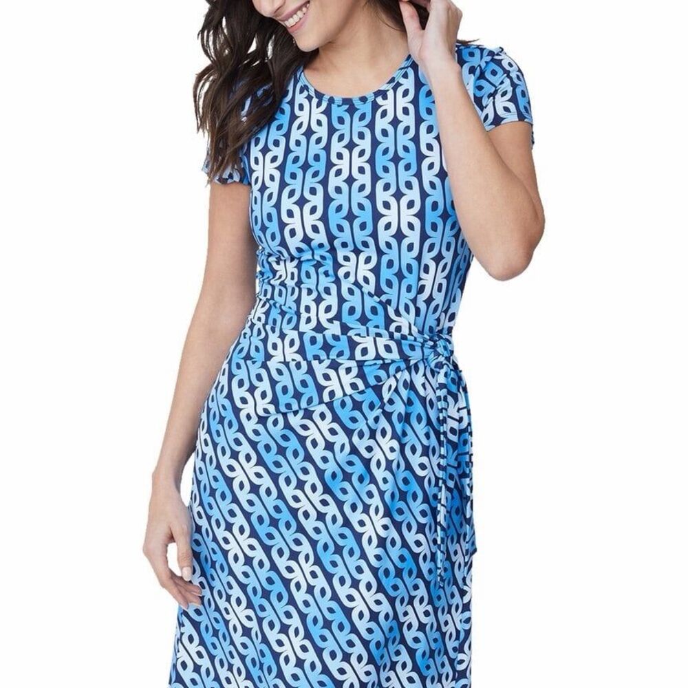 J.MCLAUGHLIN CAP SLV ELORA DRESS Sz M